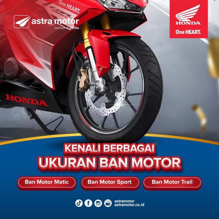 Tahukah BroSis? Ban Motor Bukan Hanya Memudahkan Laju dan Manuver,