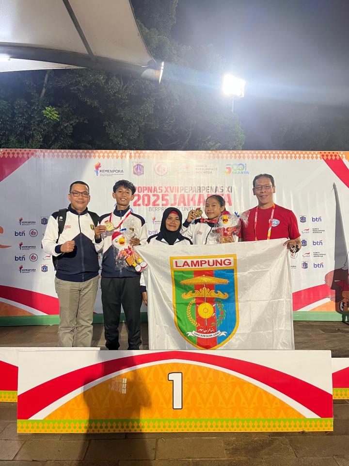 Lampung Panen Dua Emas dari Arena Atletik POPNas XVII lewat Galuh dan Novi