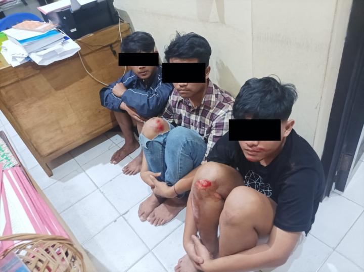 Patroli Gabungan Polsek Sukarame dan Tanjung Senang Gagalkan Aksi Tawuran Antar Pelajar
