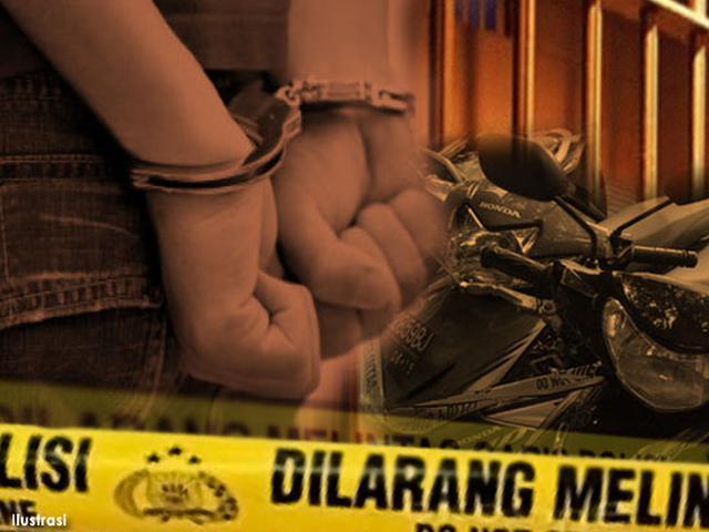Remaja Bandar Lampung Tersangka Curanmor 21 Kali,  Hasil Curian Buat Bayar PSK 