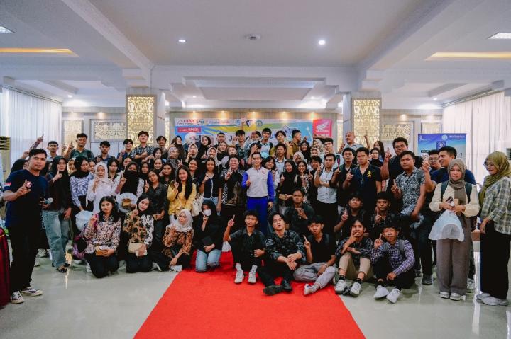 Seminar Safety Riding di Universitas Lampung: Dijalan Fokus, Kuliah Mulus