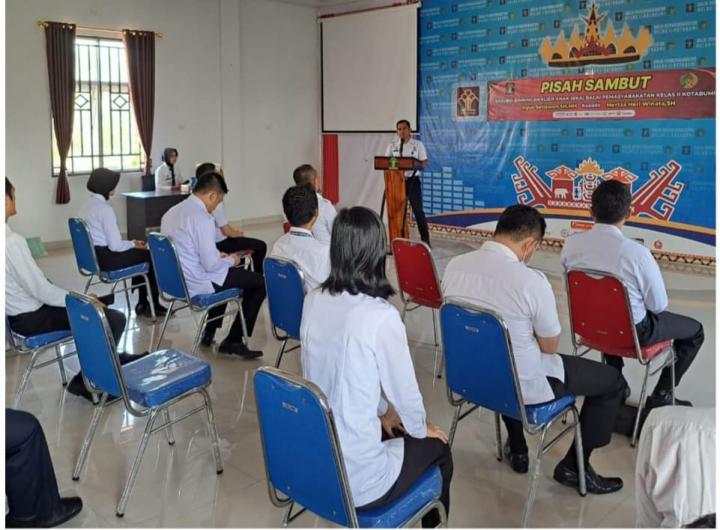 Pisah Sambut Kasubsi Bimbingan Klien Anak Balai Pemasyarakatan Kelas II Kotabumi