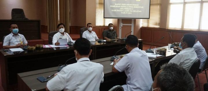 Pilkades Serentak Digelar 28 Oktober 2021, Pemkab Lampung Selatan Siapkan Deklarasi Damai di 18 Oktober 2021
