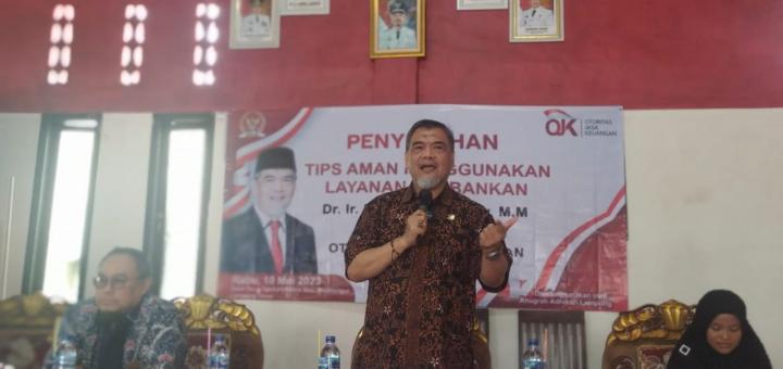Junaidi Auly: Perlunya Edukasi Layanan Perbankan untuk Masyarakat  Â 