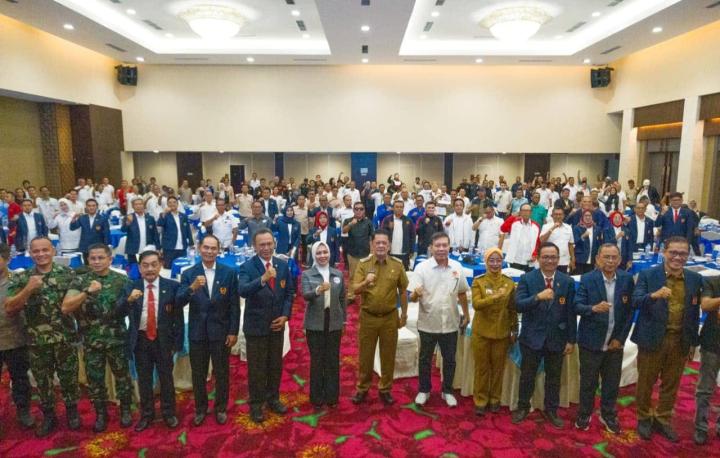Rakerprov KONI Lampung 2026 Fokus Susun Strategi Pembinaan Atlet Menuju PON 2028