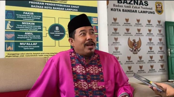 BAZNAS Bandar Lampung Mulai Distribusikan Zakat ke Fakir Miskin dan Korban Banjir