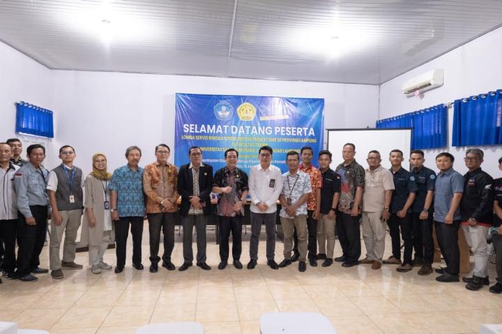 Sinergi Bagi Negeri, Berkolaborasi dengan Universitas Saburai TDM Support kegiatan kontes mekanik Tingkat SMK Lampung