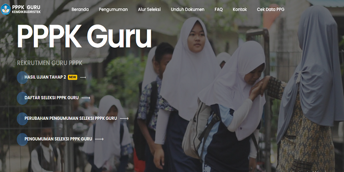 Gurupppk.kemdikbud.go.id tahap 2, Login dan Cek Pengumuman Hasil Tes PPPK Tahap 2 di Semua Provinsi Hari Ini