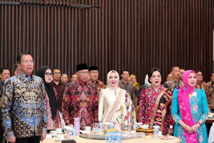Acara Pisah Sambut Kajati Lampung, Gubernur Mirza Ucapkan Selamat Bertugas kepada Danang Suryo Wibowo dan Beri Apresiasi atas Dedikasi Kuntadi selama Menjabat Kajati Lampung