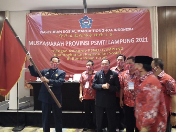 Christian Chandra Terpilih Secara Aklamasi Pimpin PSMTI LAMPUNG 2021 - 2025