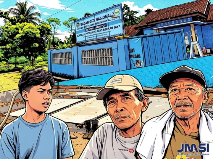 Limbah Dapur MBG Diduga Cemari Lingkungan, Warga Balekencono Desak SPPG Ditutup
