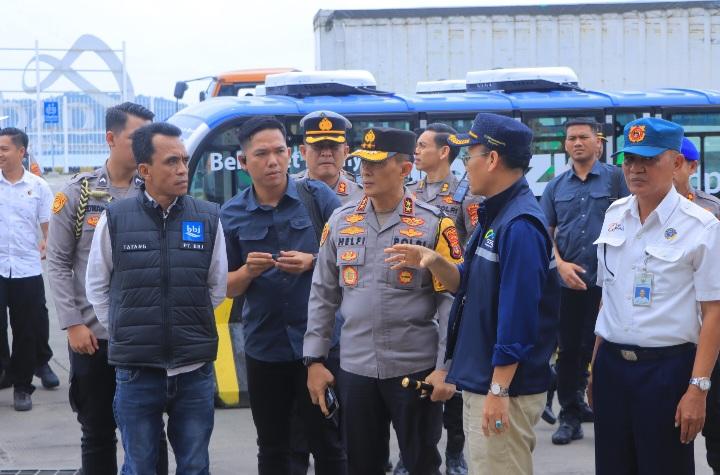 Arus Mudik Lebaran Diprediksi 13–17 Maret, Polda Lampung Siapkan Strategi Pengamanan
