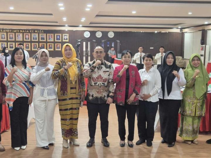 Kantor Wilayah Kementerian Hukum Lampung menggelar Rapat Diskusi Terarah (RDT) Dengan Tema Pemberi Bantuan Hukum Akuntabel, Mutu Bantuan Hukum Terjaga