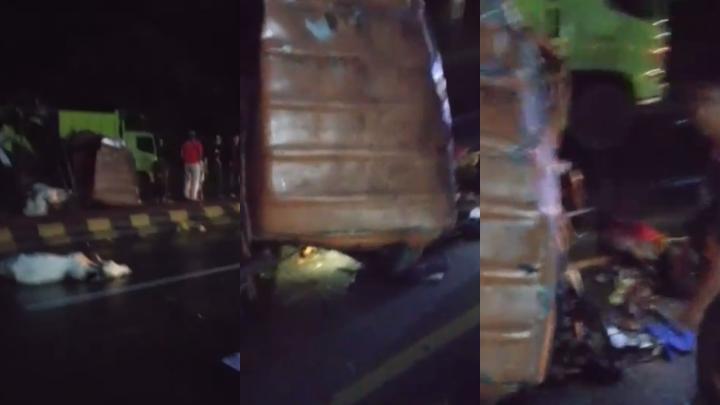 Rem Blong Picu Kecelakaan Beruntun di Jalinsum Lampung Selatan, Satu Orang Meninggal