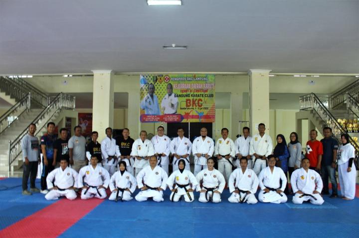TEC buka Kejuaraan Daerah Karate Open dan Festival Pengprov BKC Lampung
