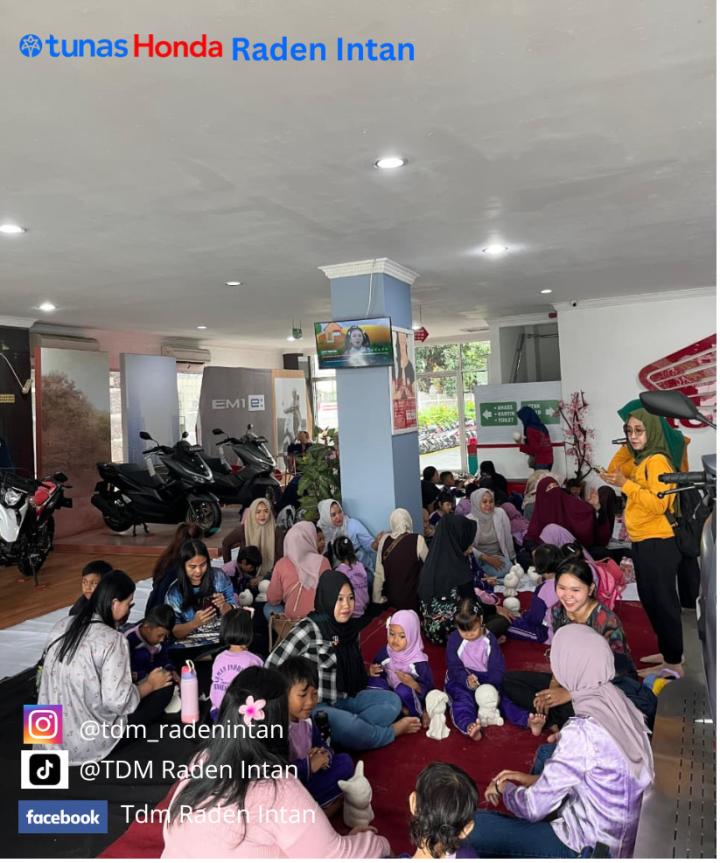 Peringati Hari Pelanggan TDM Raden Intan Gelar Lomba Mewarnai Celengan