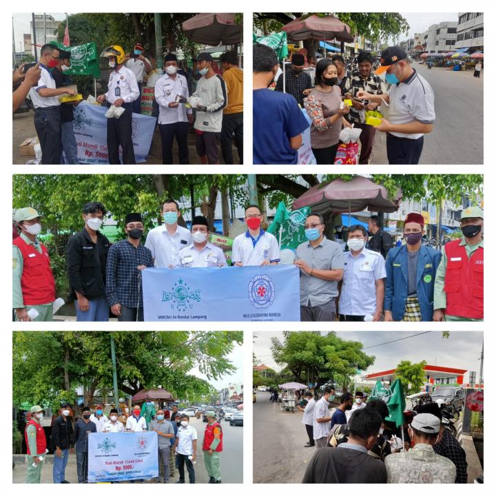 Majelis Buddhayana Bandar Lampung Gelar Penjualan Nasi Murah Berkah di Pasar Kangkung