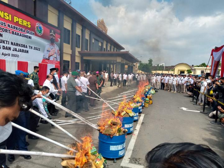 Kapolda Lampung: Saya Telah Menerapkan Kepada Jajaran Tindak Tegas Pengedar Narkoba