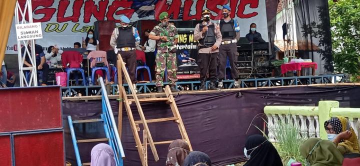 Satgas Gugus Tugas COVID-19 Bubarkan Hajatan di Lampung Timur