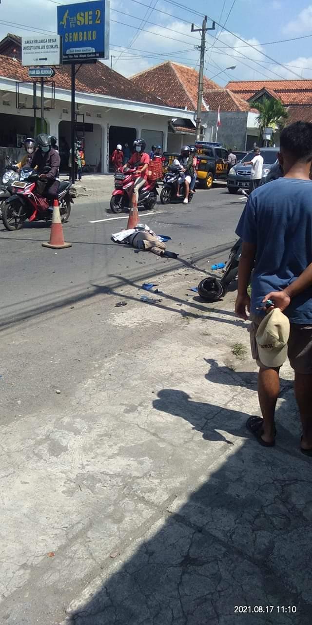 Kecelakaan Akibat Gagal Mendahului Mobil Korban Tewas Ditempat