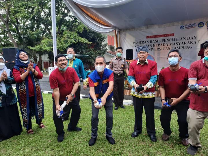 LPPM Universitas Lampung Gelar Pameran Hasil Penelitian
