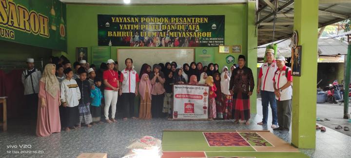 INTI Lampung Berbagi Tali Asih di Pondok Pesantren Yatim-piatuÂ 