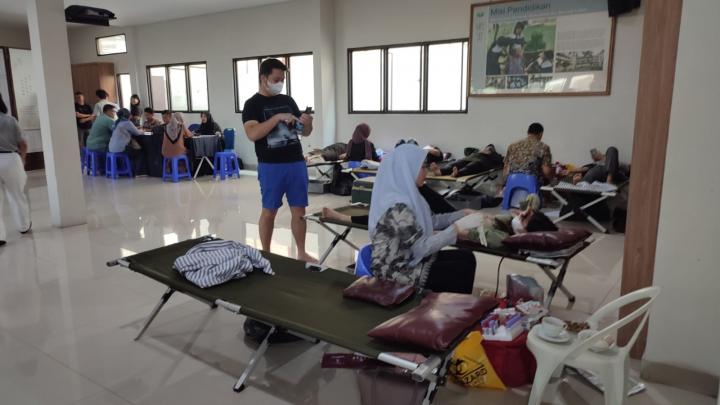 Donor Darah Relawan Tzu Chi Lampung 