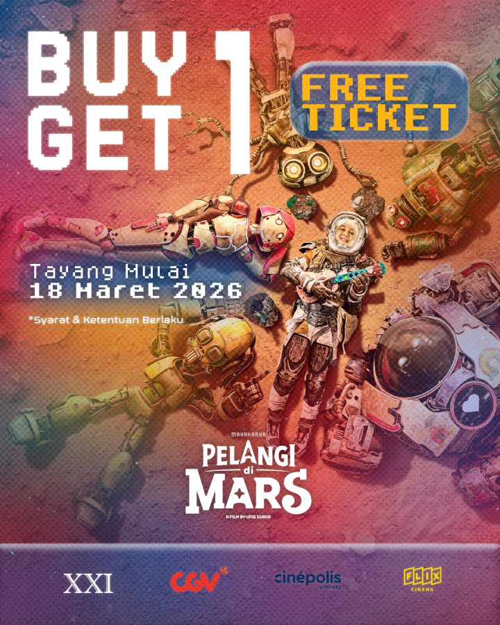 Film Bioskop Pelangi di Mars Tontonan Libur Lebaran Cocok  Untuk Keluarga 