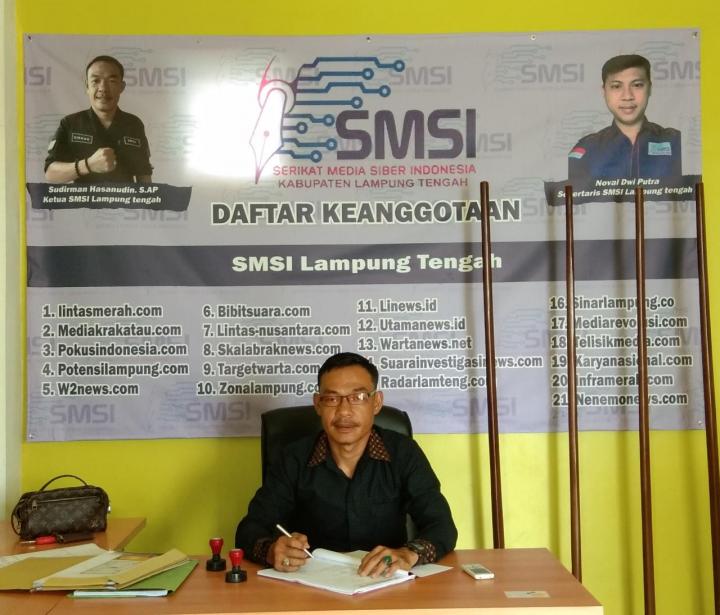 1 Tahun Pimpin Lamteng, Ketua SMSI Lamteng: Musa Dito Bukan Jin Atau Malaikat