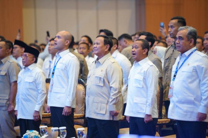 Buka Munas HIPMI, Prabowo Minta Pengusaha Muda Berani Ambil Risiko   