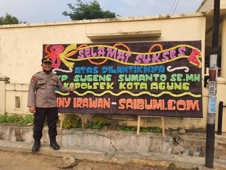 Ketua SMSI Ucapkan Selamat atas Dilantiknya AKP Sugeng Sumanto SE.MH menjadi Kapolsek Kota Agung