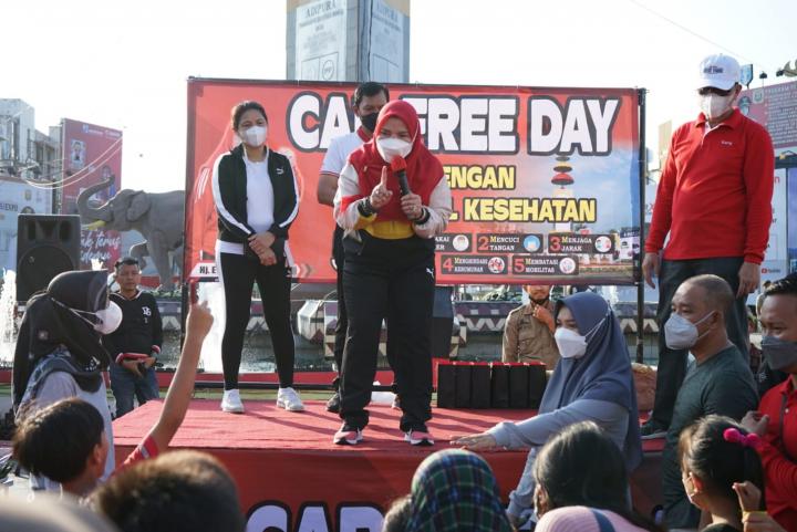 2 Tahun Vakum Karena Pandemi, CFD  Bandar Lampung Kembali Digelar