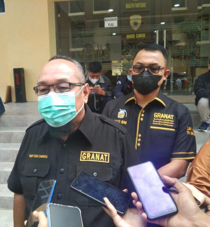 Tanggapan Ketua DPD Granat Provinsi Lampung, atas pertanyaan Media, terkait Pendampingan Hukum kepada TM