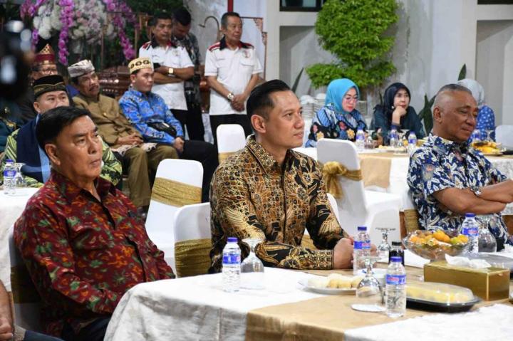 Ramah Tamah Sjachroedin ZP Bersama Agus Harimurti Yudhoyono 