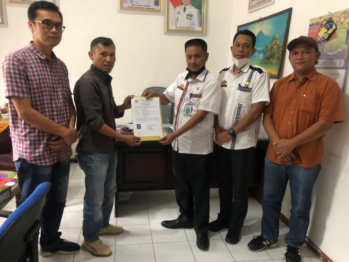 Legalitas SMSI Lambar Sah Terdaftar di Kesbangpol