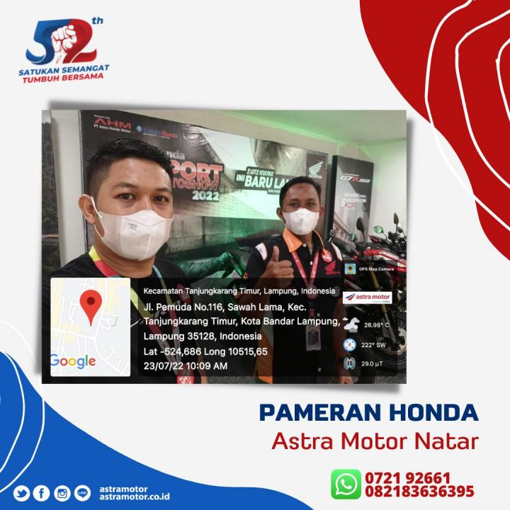 Astra Motor Natar Hadir di Mal Chandra Tanjung Karang