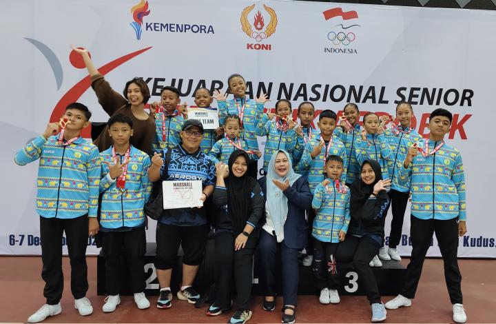 Kejar Jam Terbang, FGI Lampung Kirim 10 Atlet ke Kejurnas Jabar Gimnastik Open 2025