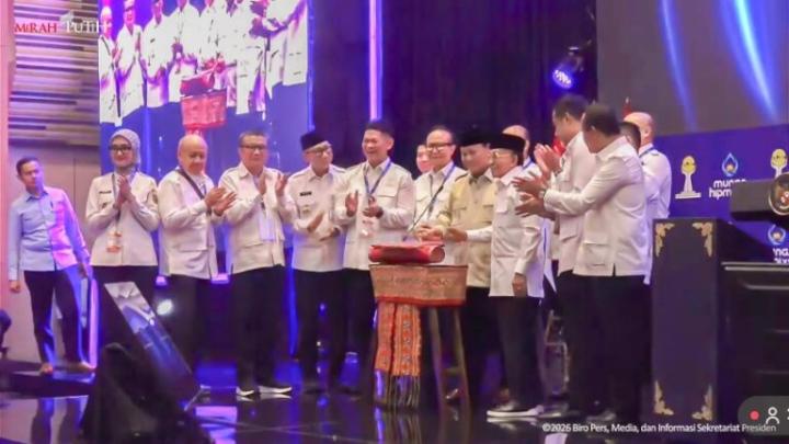 Presiden Buka Munas HIPMI XVIII di Lampung, Pemprov Perkuat Sinergi Dunia Usaha dan Pemerintah
