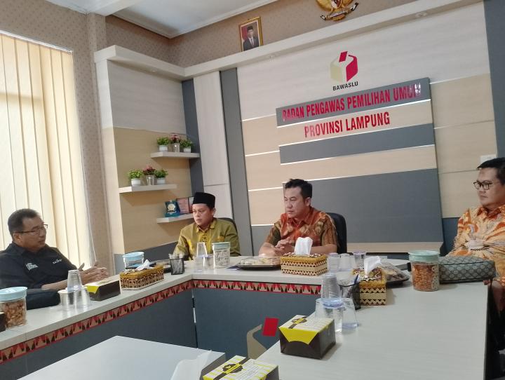 Awasi Pemilu 2024, SMSI dan Bawaslu Lampung Sepakat Jalin Kerjasama Dalam Pemberitaan 