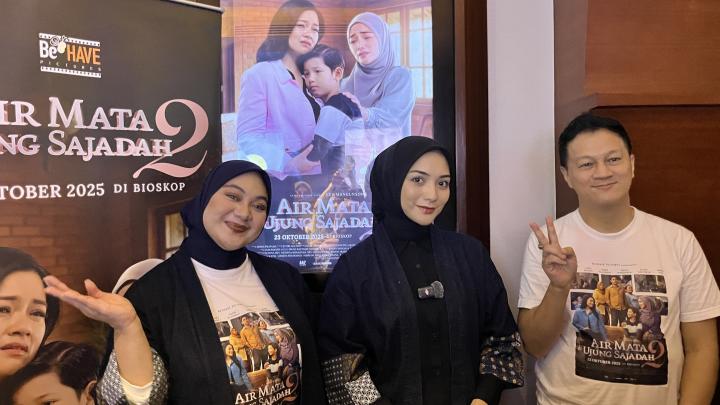 Tayang Perdana di Lampung, Film Air Mata Di Ujung Sajadah 2 Bikin Penonton Terharu dan Menangis 