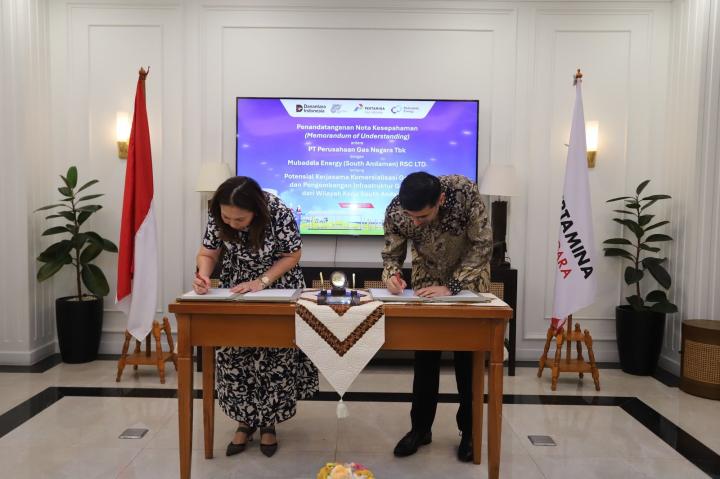 PGN dan Mubadala Energy Jajaki Potensi Pasokan Gas dari Blok Andaman