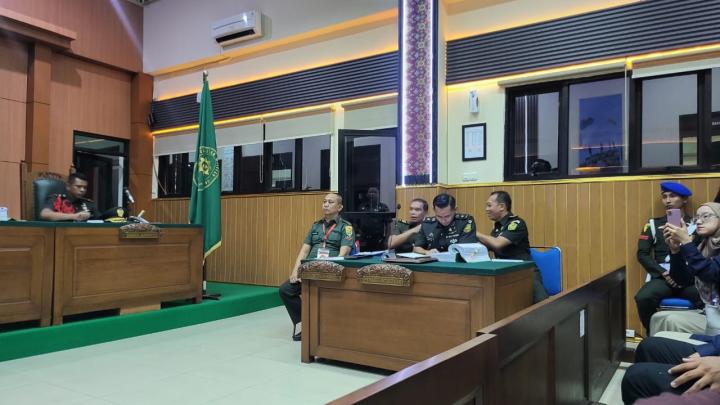 Putri Maya Rumanti: Keterangan Terdakwa Peltu Lubis Rancu.