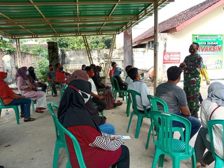 Ratusan Warga Lampung Timur Ikuti Serbuan Vaksinasi