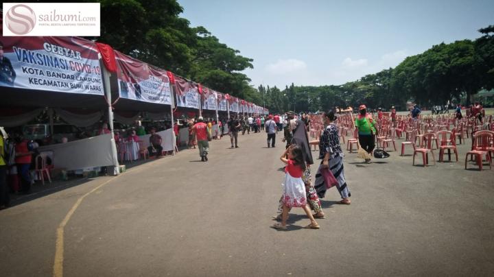 Masyarakat Bandarlampung Kian Sadar Vaksinasi Covid-19