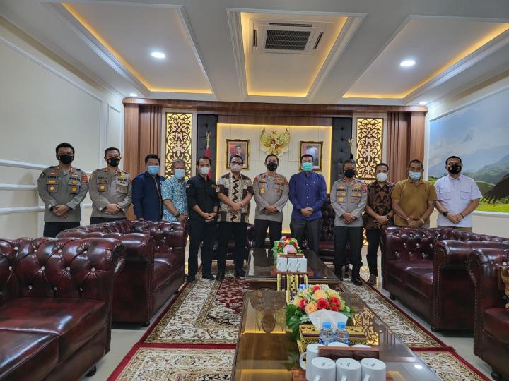 Dewan Pers dan SMSI Apresiasi  Polda Lampung dan Polres Lamtim 