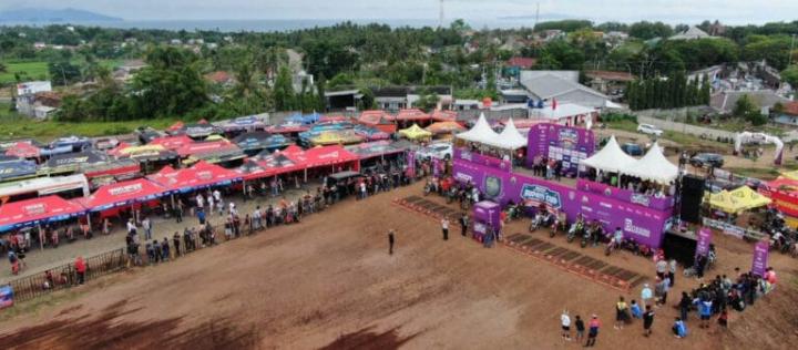 Gelaran Bupati Cup Grasstrack Championship 2023 Membawa Berkah Bagi Palaku Usaha UMKM