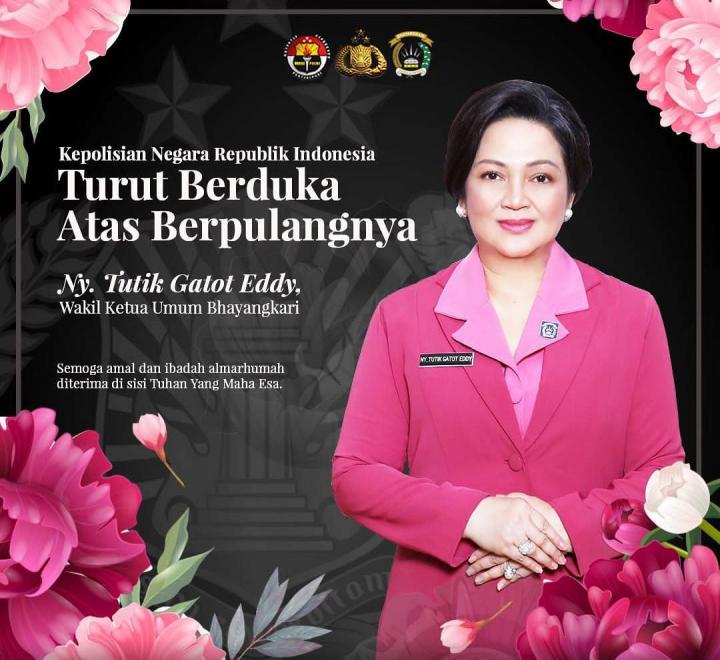 Istri Wakapolri Meninggal Dunia, Kapolri: Almarhumah Sosok Penyayang dan Sederhana