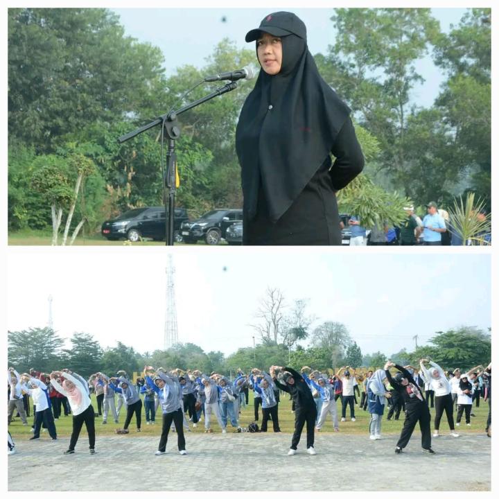 Apel Rutin Dua Kali Sebulan, Pemkab Lampung Tengah Perkuat Soliditas dan Semangat Kerja ASN