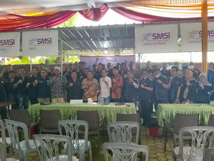 Musyawarah Provinsi Ke-1 SMSI Lampung Secara Resmi Dibuka