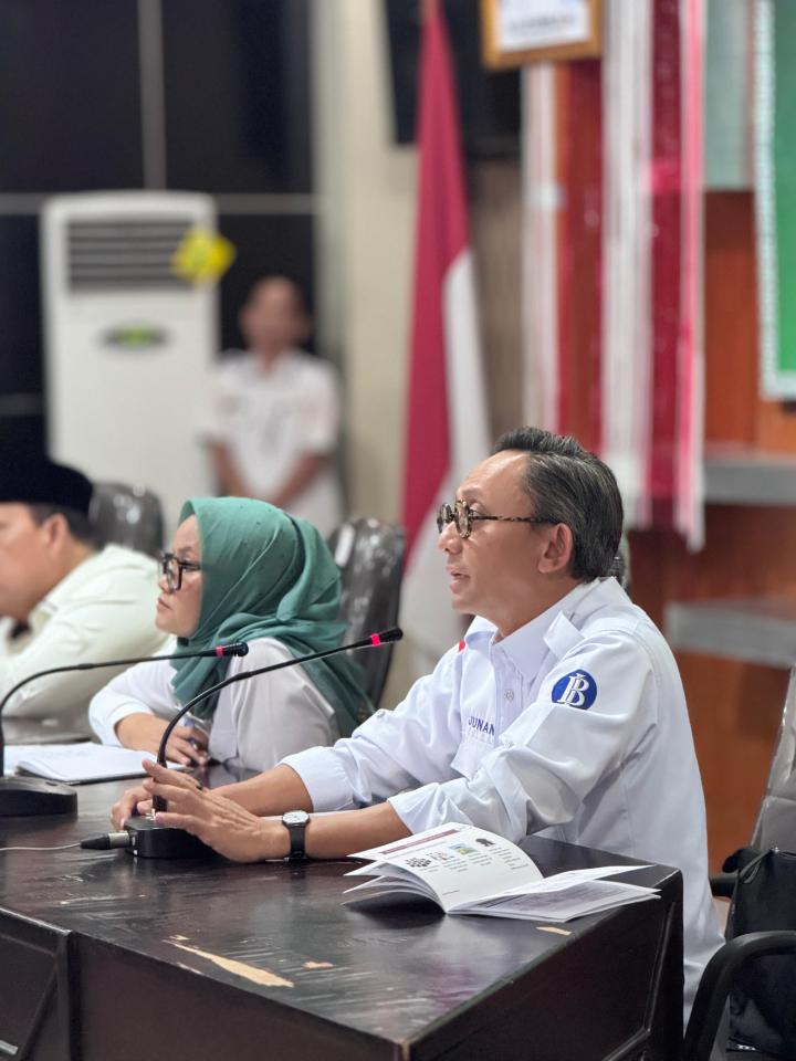 Kepala Bank BI Provinsi Lampung : Februari 2025 Provinsi Lampung Mengalami Deflasi Sebesar 0,02 % 